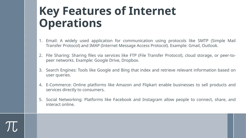 INTRODUCTION TO WORLD WIDE WEB AND INTERNET - slide 7 of 11