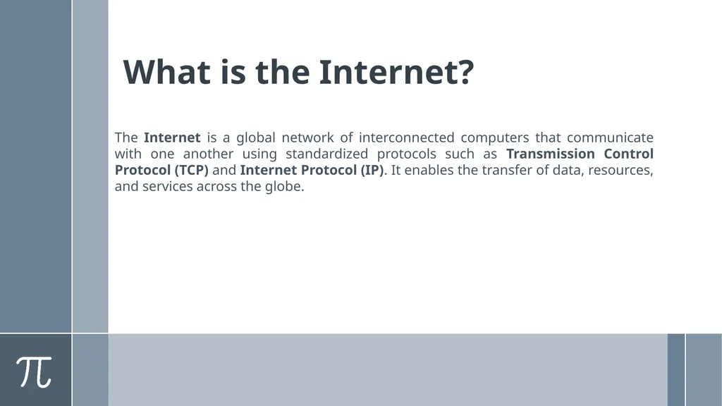 INTRODUCTION TO WORLD WIDE WEB AND INTERNET - slide 3 of 11