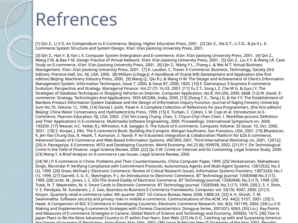 E-commerce course: Fundamentals of E-commerce - slide 19 of 19