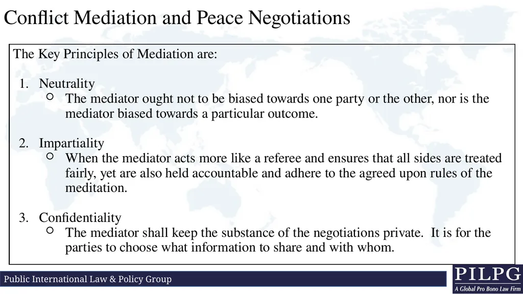 Recap: Negotiation Skills and Substantive Topics - slide 2 of 17