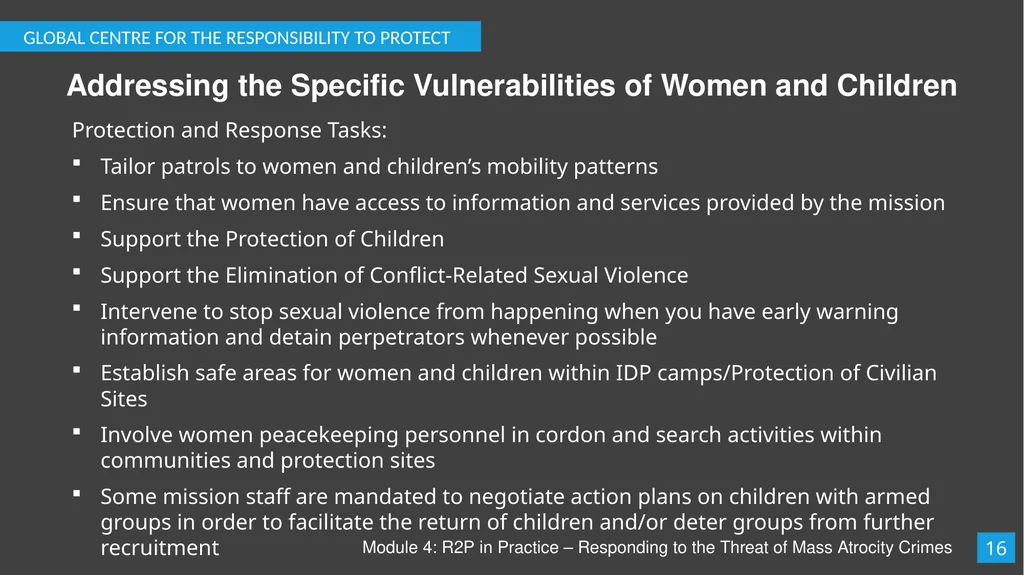 Module 4: R2P in Practice – Responding to the - slide 17 of 19