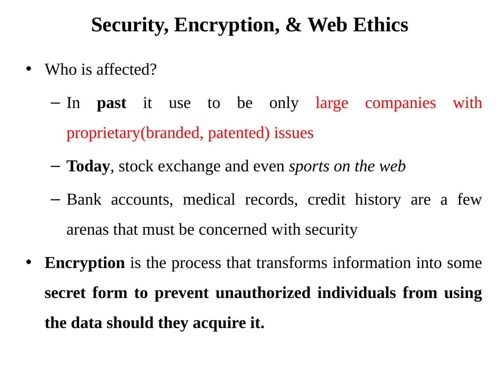Chapter 4: Ecommerce Security and Cryptography - slide 5 of 30