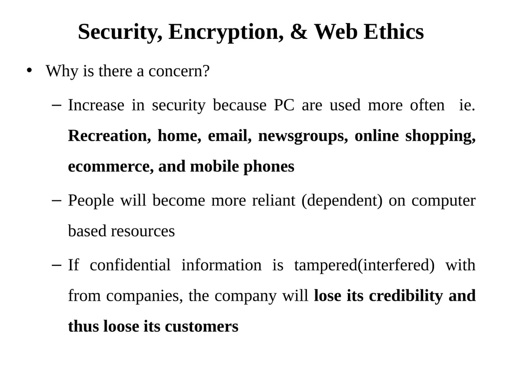 Chapter 4: Ecommerce Security and Cryptography - slide 6 of 30