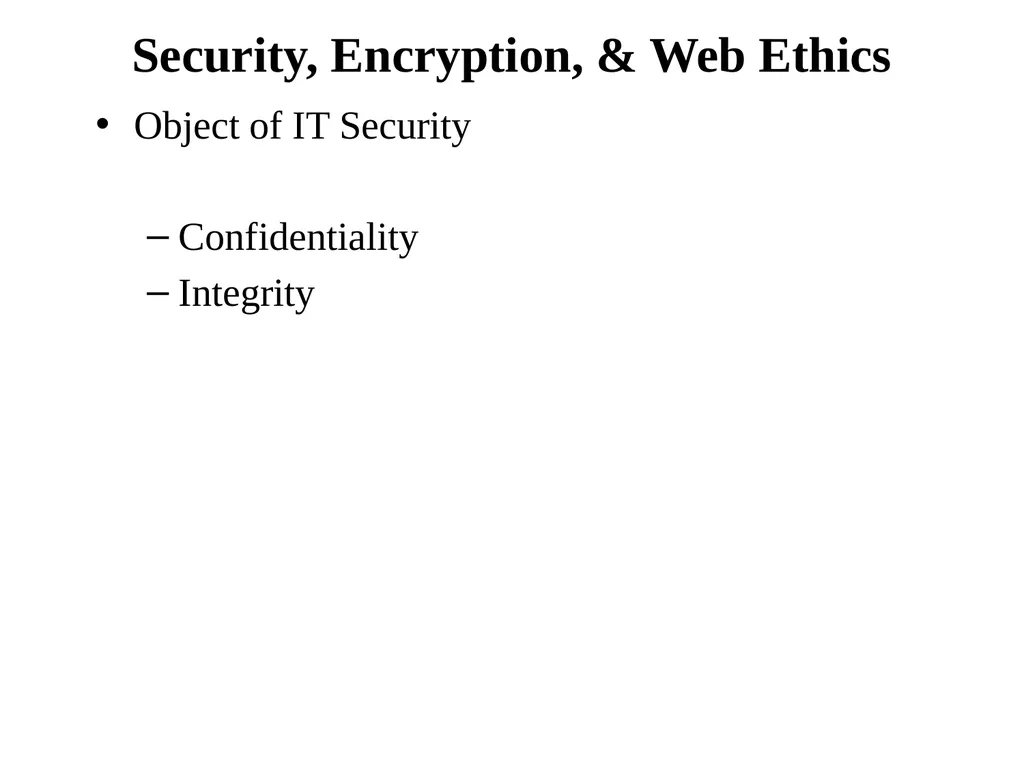 Chapter 4: Ecommerce Security and Cryptography - slide 7 of 30
