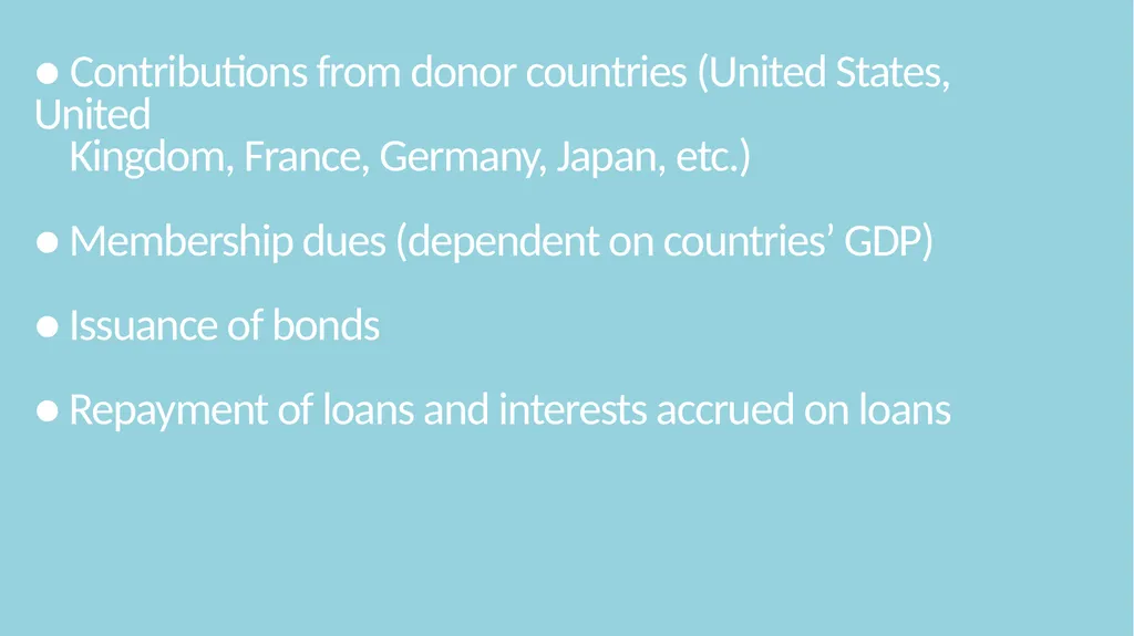 World Bank Group Trivia Game What are the sources - slide 4 of 52