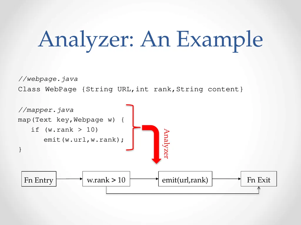 Automatic optimization of MapReduce Programs - slide 19 of 30