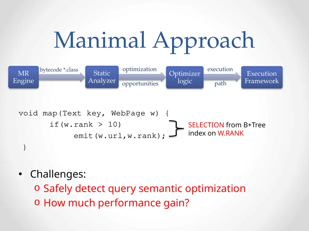 Automatic optimization of MapReduce Programs - slide 8 of 30