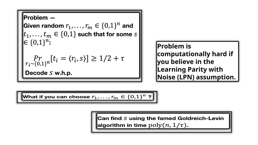Ran Canetti, Ari Karchmer Boston University Covert - slide 5 of 9