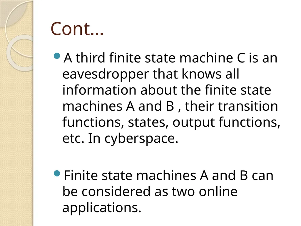 Western Michigan University Covert Timing Channels - slide 8 of 26