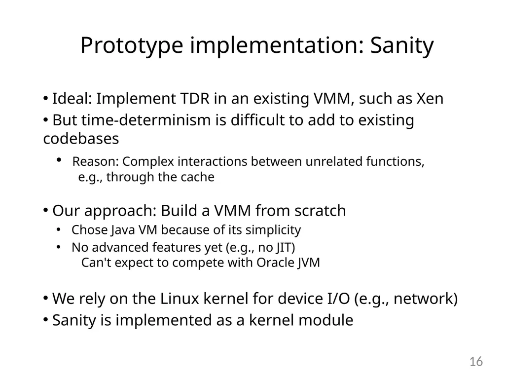 Detecting Covert Timing Channels with - slide 16 of 26