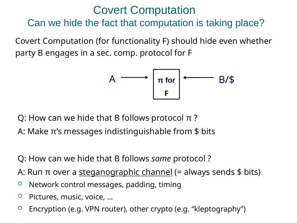 Practical Covert Authentication Stanislaw Jarecki - slide 6 of 23