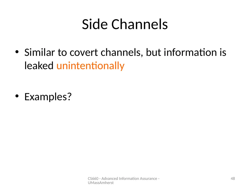 Information Hiding: Covert Channels Amir - slide 48 of 49
