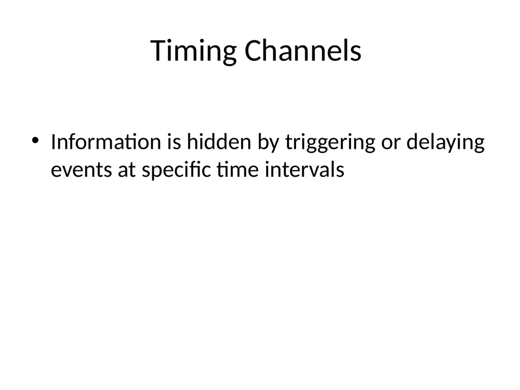 Information Hiding: Covert Channels Amir - slide 20 of 49