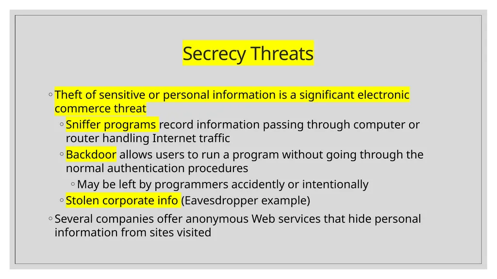 Com 3105 E-Commerce Application Development Hans - slide 29 of 61