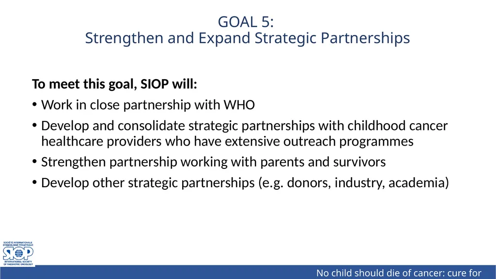 SIOP Strategy 2021-2025 Strategy Development - slide 11 of 12