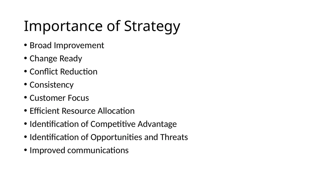Introduction to Strategic Management I B.com - slide 5 of 5