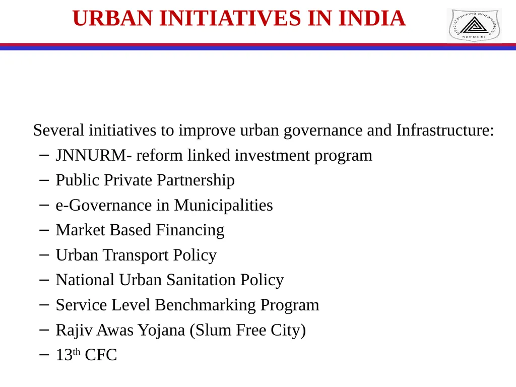 URBAN CHALLENGES AND OPPORTUNITIES IN INDIA - slide 3 of 8