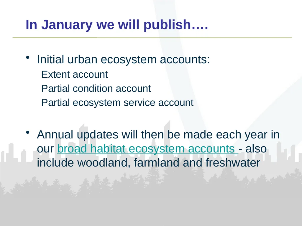 Urban Ecosystem Accounts Emily Connors Office for - slide 12 of 12