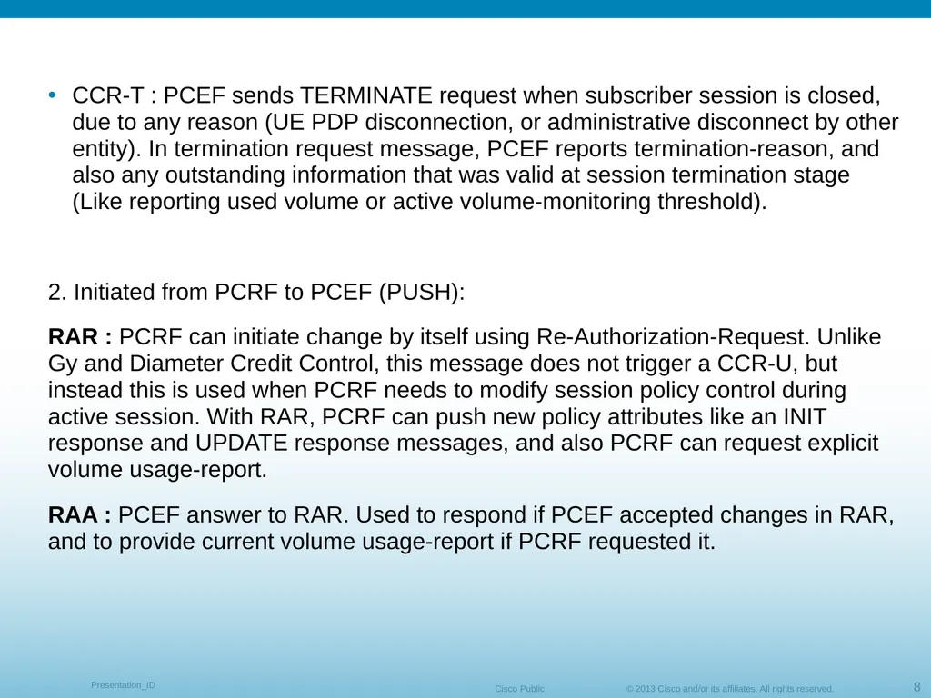 Gx Failure Handling Ruchi Shroti Customer Support - slide 8 of 11