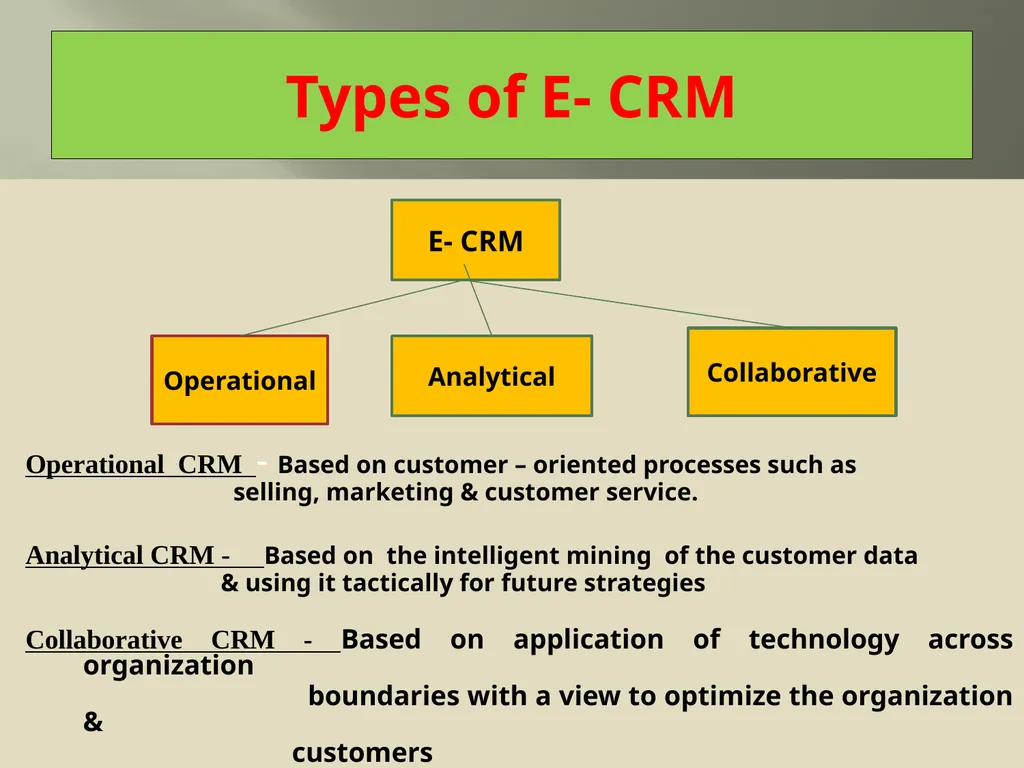 ELECTRONIC CUSTOMER RELATIONSHIP MANAGEMENT (E- - slide 6 of 11