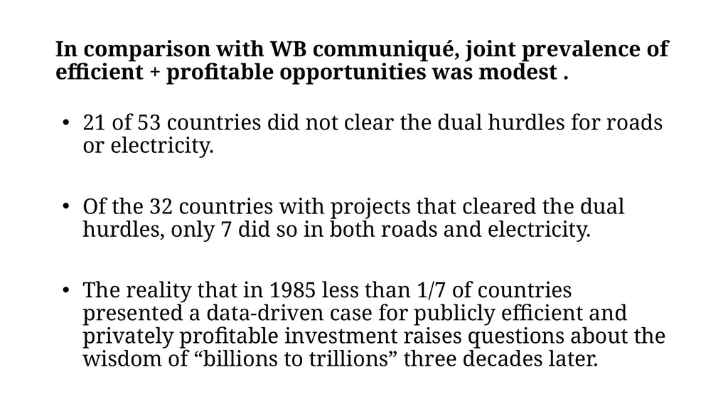 The Global Infrastructure Gap: Potential, Perils, - slide 10 of 13