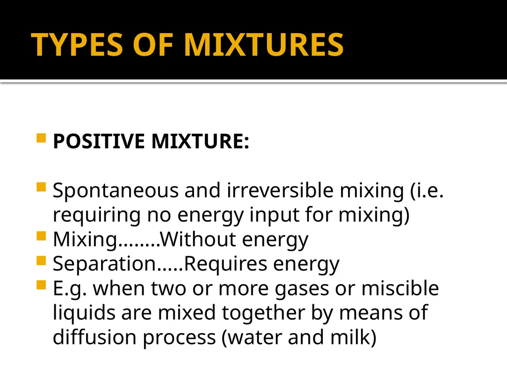 MIXING – Unit operation-General introduction, - slide 7 of 28
