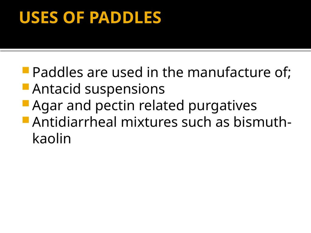 MIXING – Unit operation-General introduction, - slide 28 of 28
