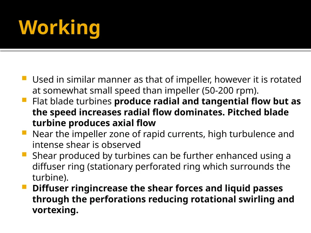 MIXING – Unit operation-General introduction, - slide 25 of 28