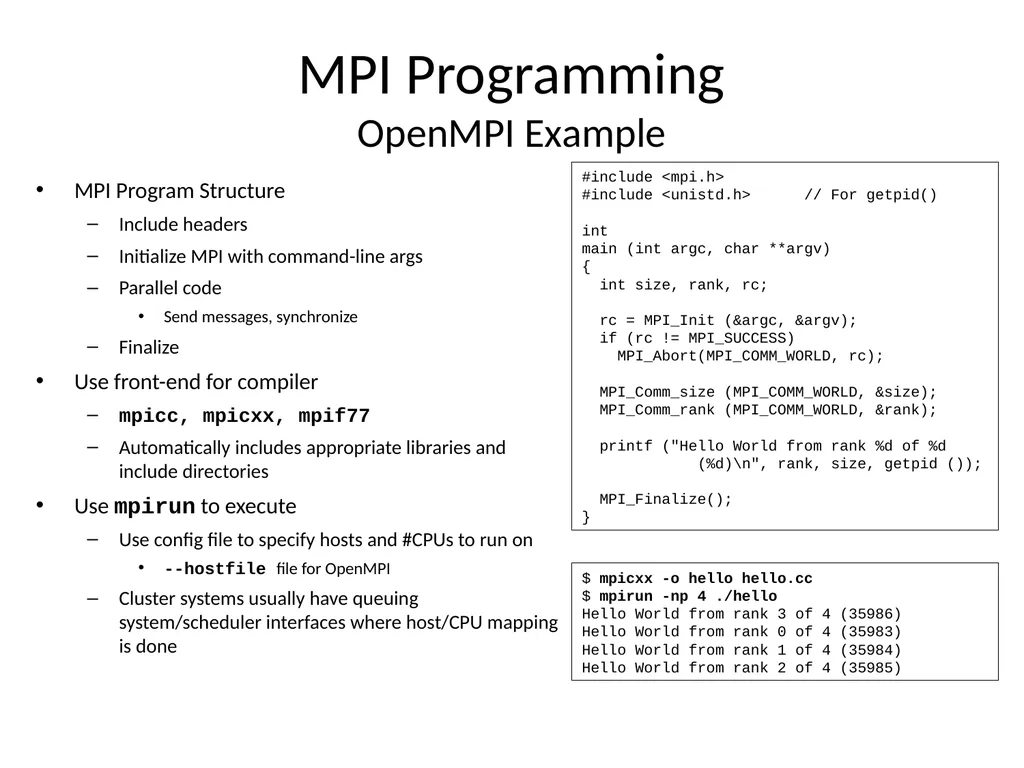 Distributed Simulation with NS-3 Ken Renard US - slide 13 of 38
