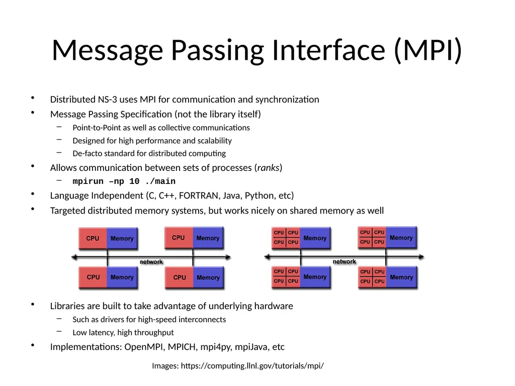 Distributed Simulation with NS-3 Ken Renard US - slide 10 of 38