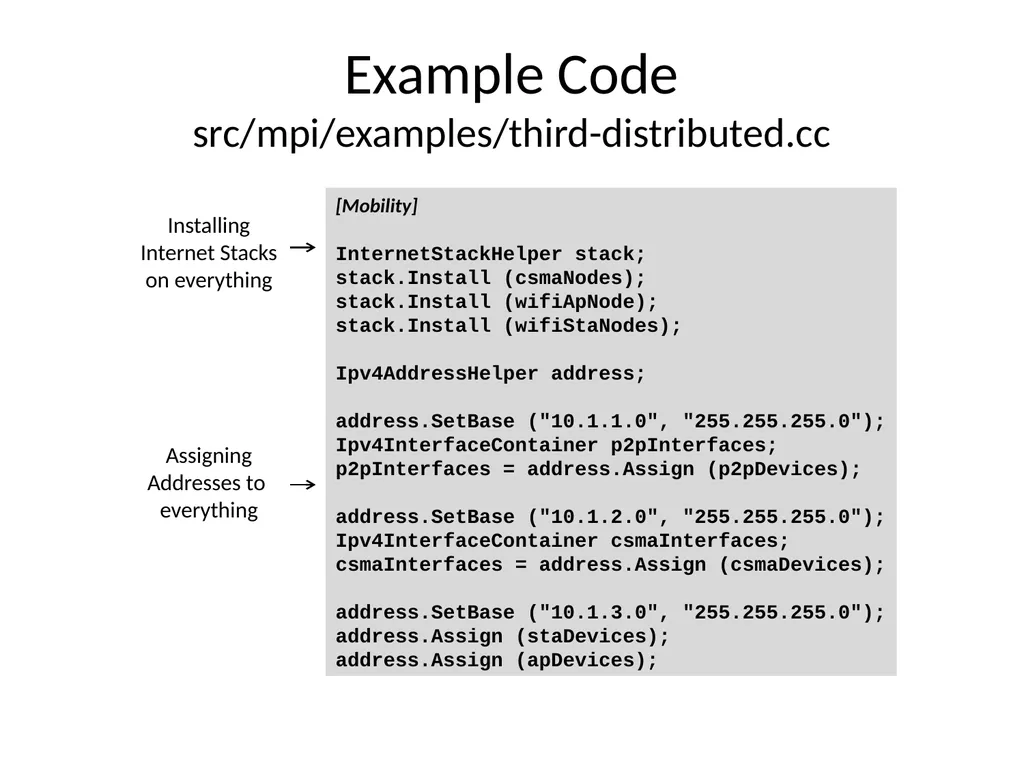 Distributed Simulation with NS-3 Ken Renard US - slide 31 of 38