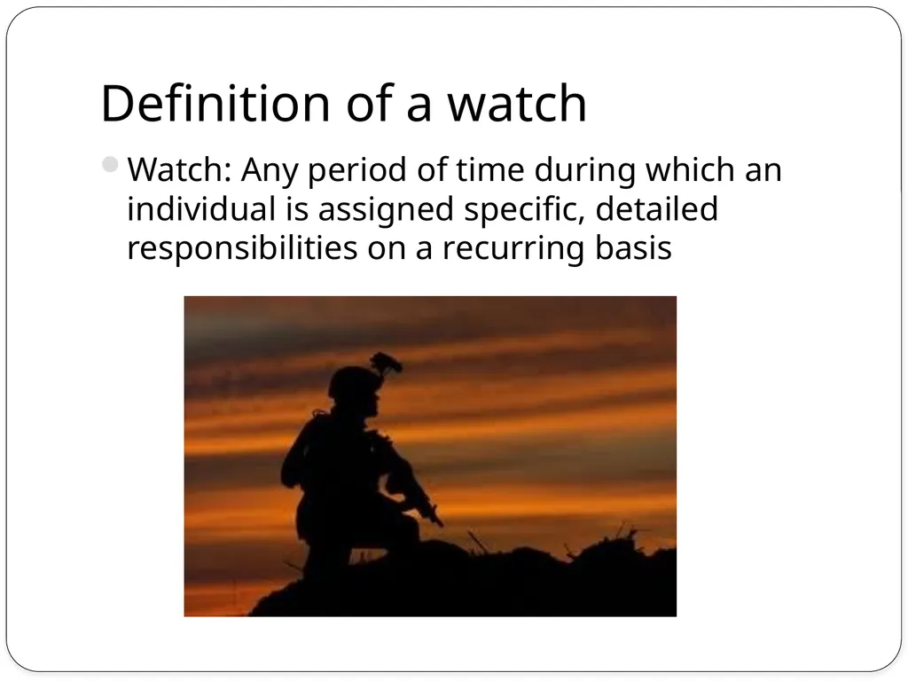 Navy/Marine Corps Watch Standing Learning Topics - slide 3 of 15