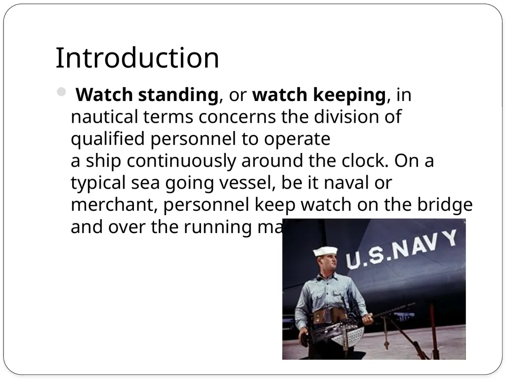 Navy/Marine Corps Watch Standing Learning Topics - slide 4 of 15