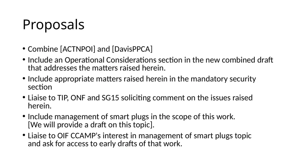 IETF 118 CCAMP - slide 4 of 5