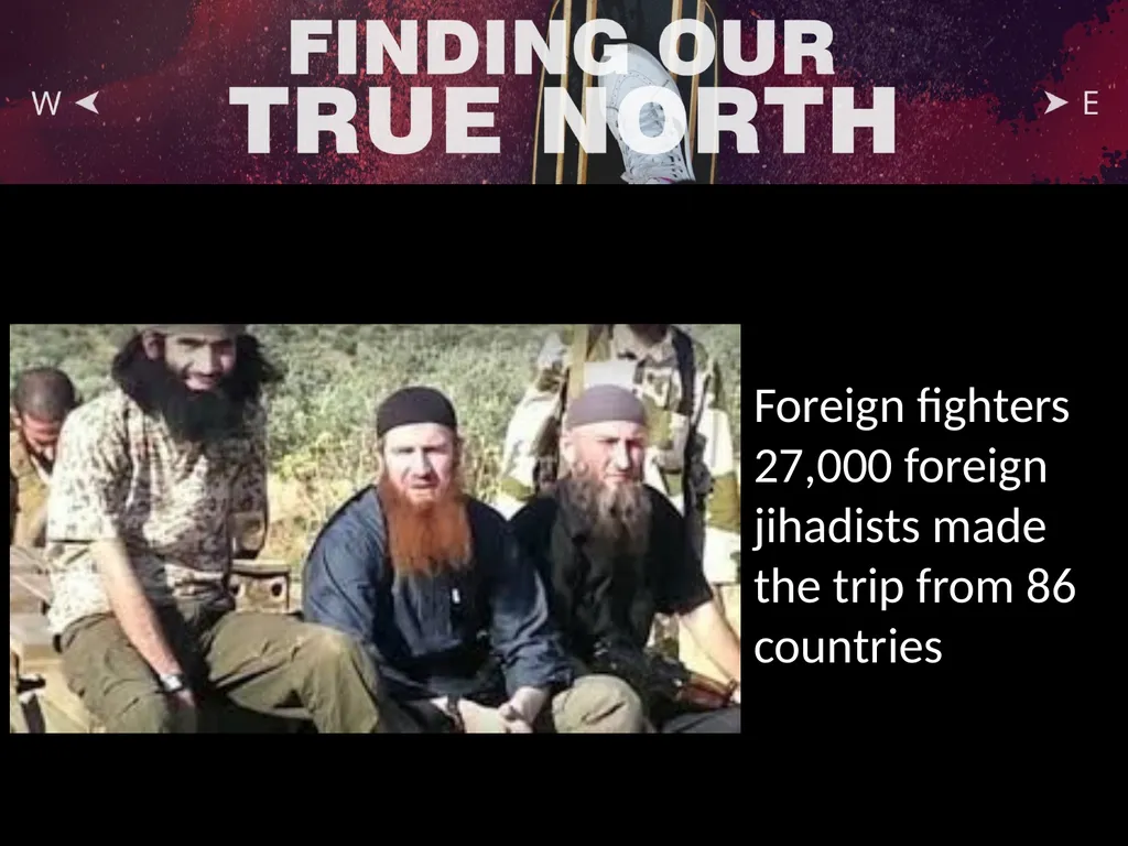 The Islamic State (IS) burst on to the - slide 10 of 29