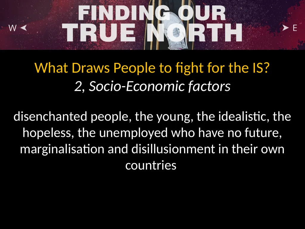 The Islamic State (IS) burst on to the - slide 13 of 29