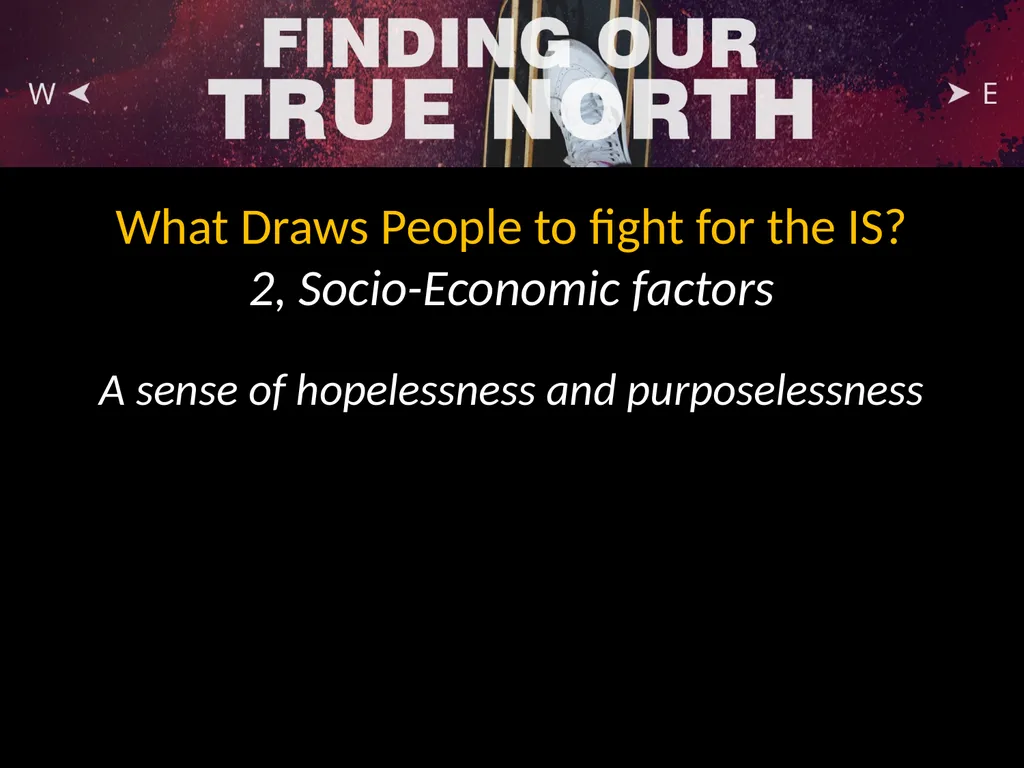 The Islamic State (IS) burst on to the - slide 14 of 29