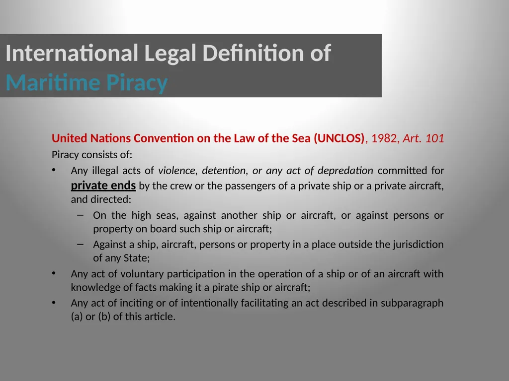 Somali Maritime Predation Traditional Piracy or a - slide 4 of 19