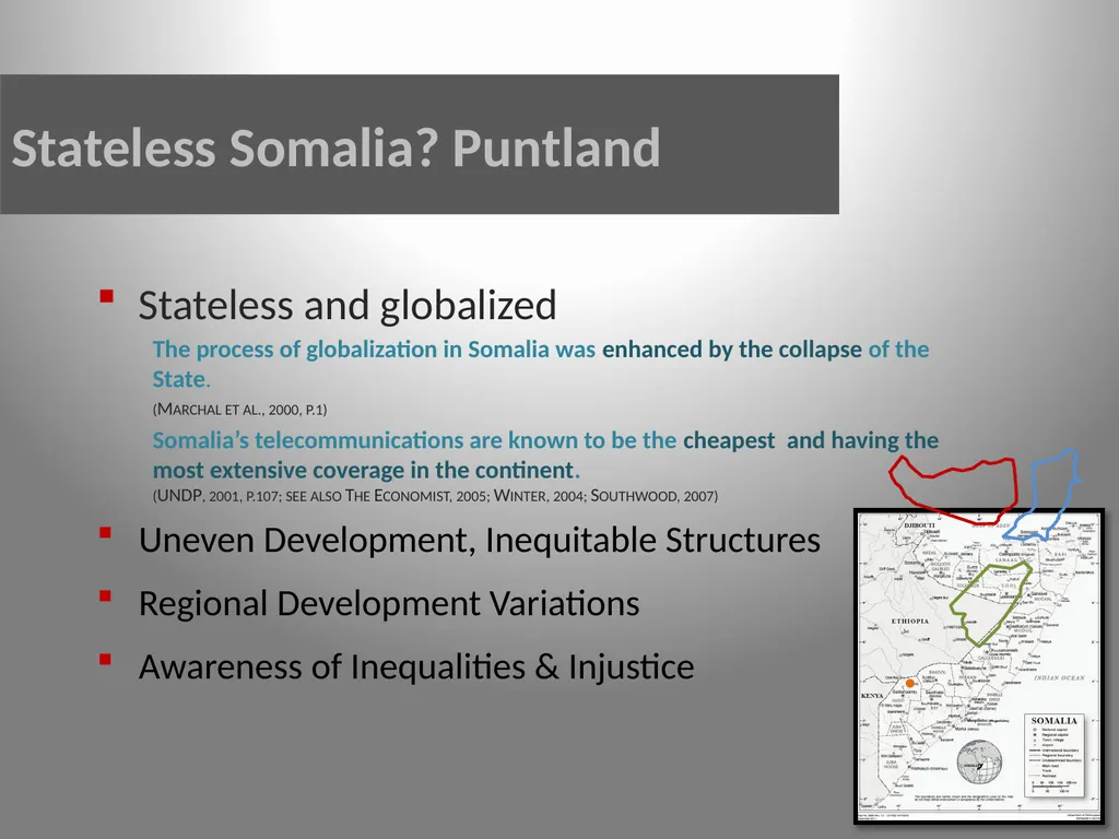Somali Maritime Predation Traditional Piracy or a - slide 12 of 19