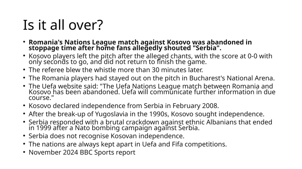 The Bosnian Wars in 1990s Were they worth it? What - slide 22 of 24
