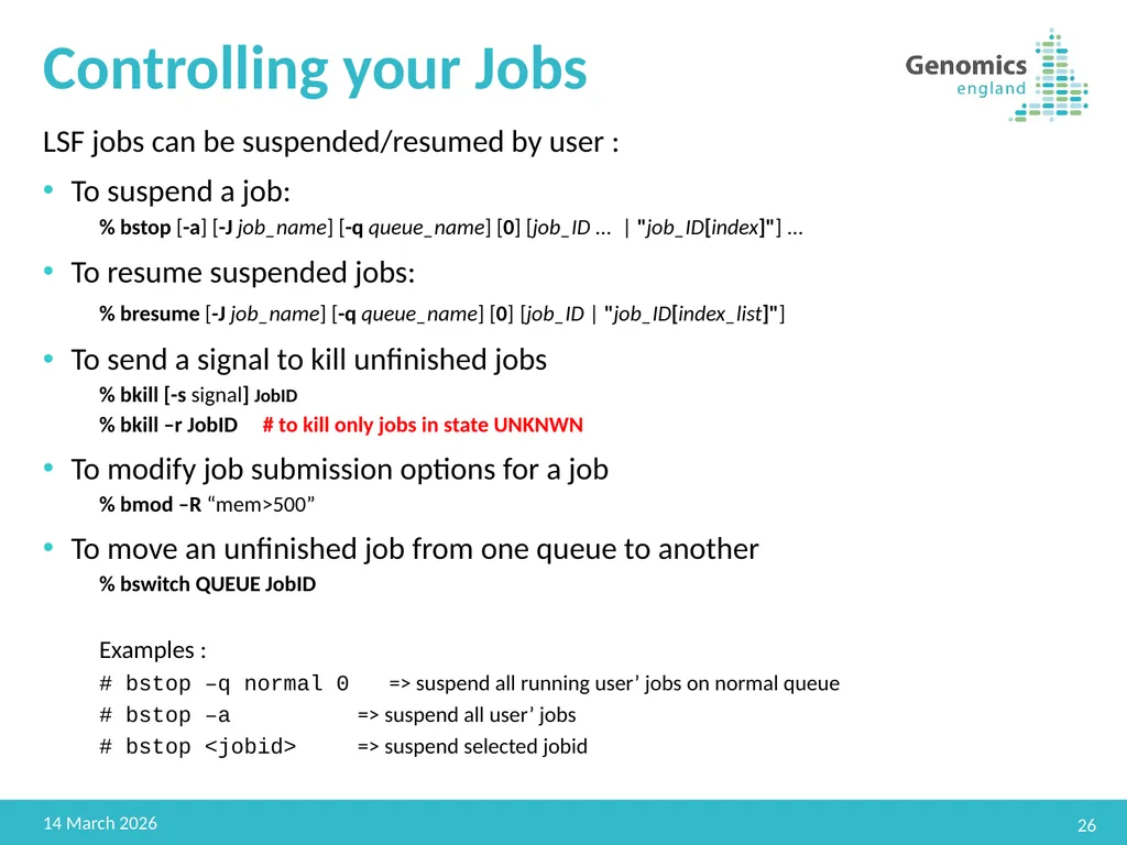 GEL HPC Advanced Jitendra Sougaijam Senior DevOps - slide 26 of 30