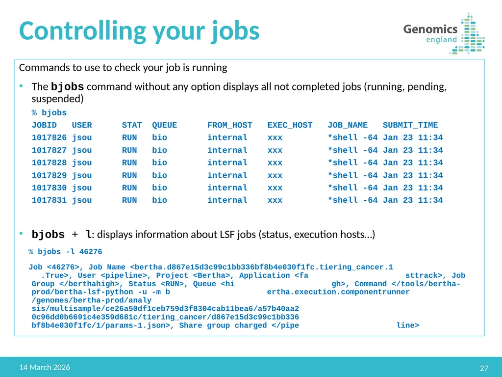 GEL HPC Advanced Jitendra Sougaijam Senior DevOps - slide 27 of 30