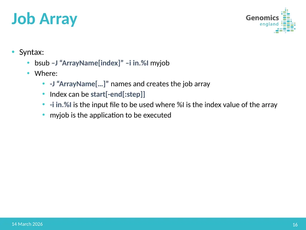 GEL HPC Advanced Jitendra Sougaijam Senior DevOps - slide 16 of 30