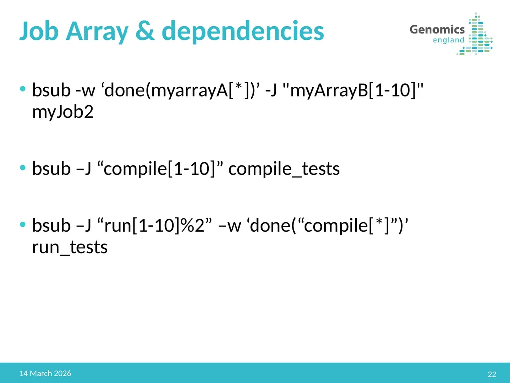 GEL HPC Advanced Jitendra Sougaijam Senior DevOps - slide 22 of 30