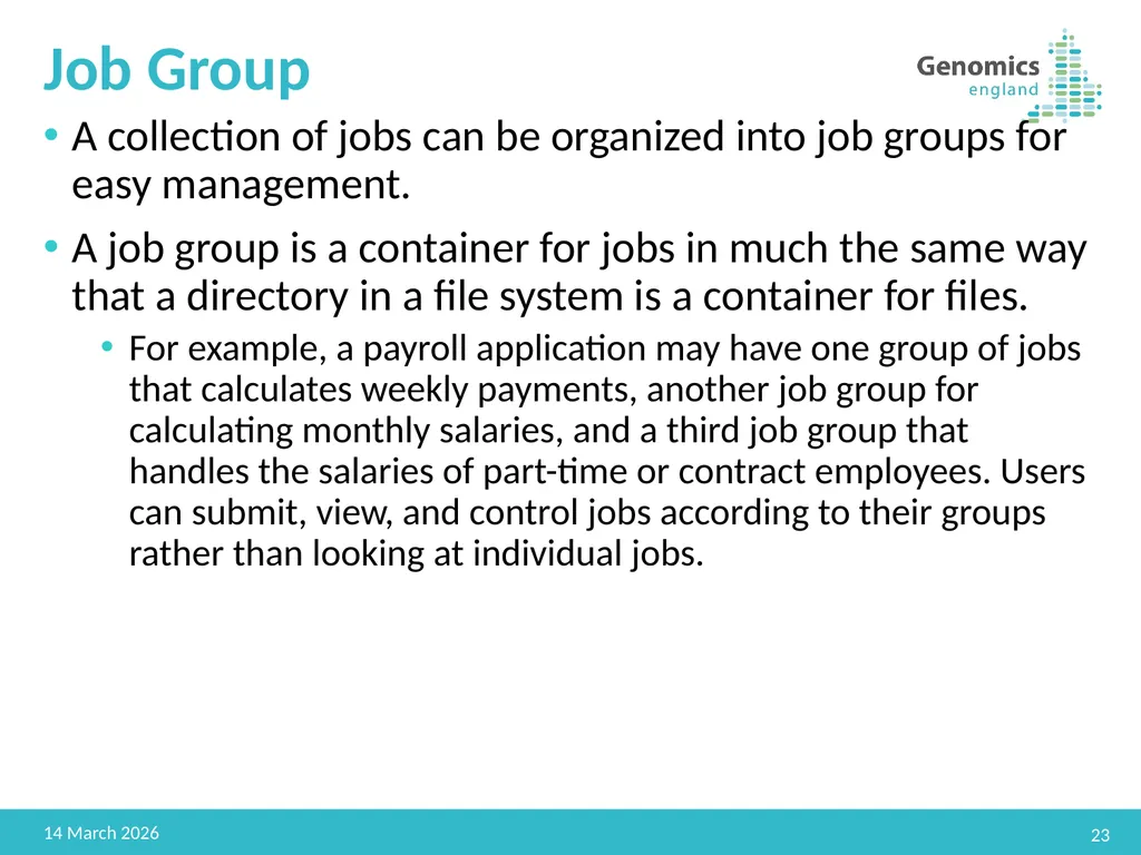 GEL HPC Advanced Jitendra Sougaijam Senior DevOps - slide 23 of 30