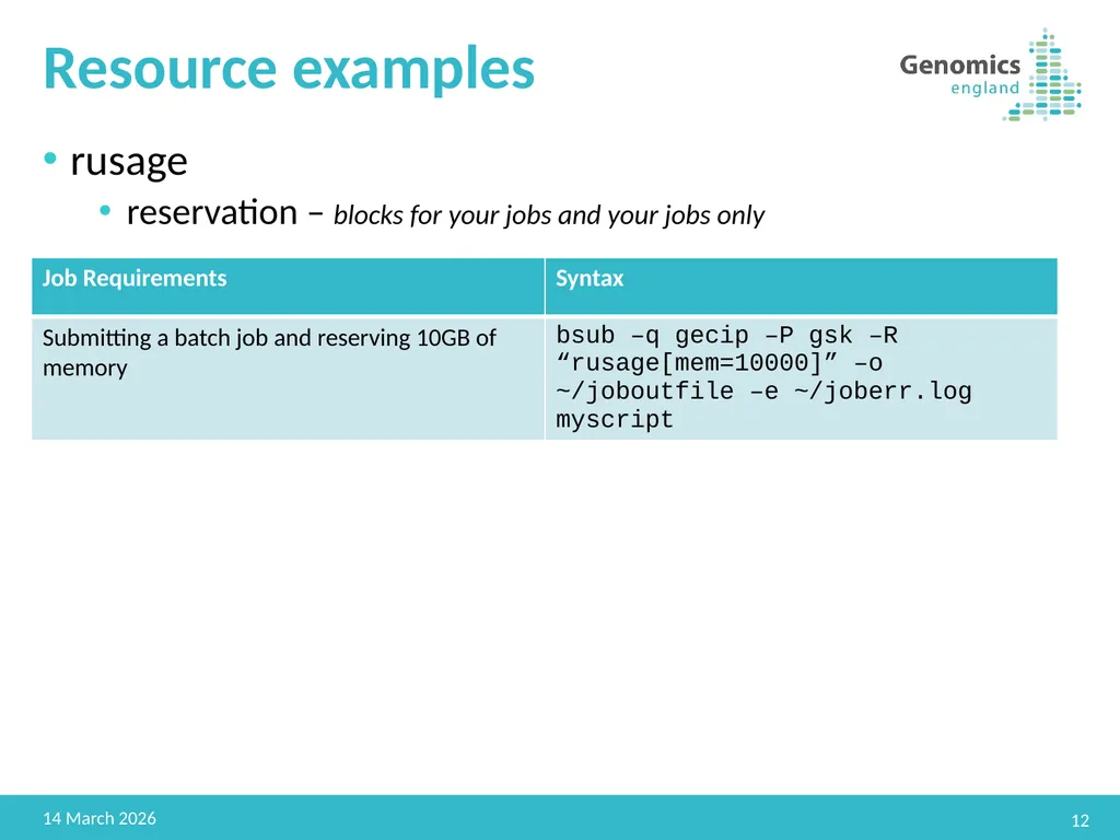 GEL HPC Advanced Jitendra Sougaijam Senior DevOps - slide 12 of 30