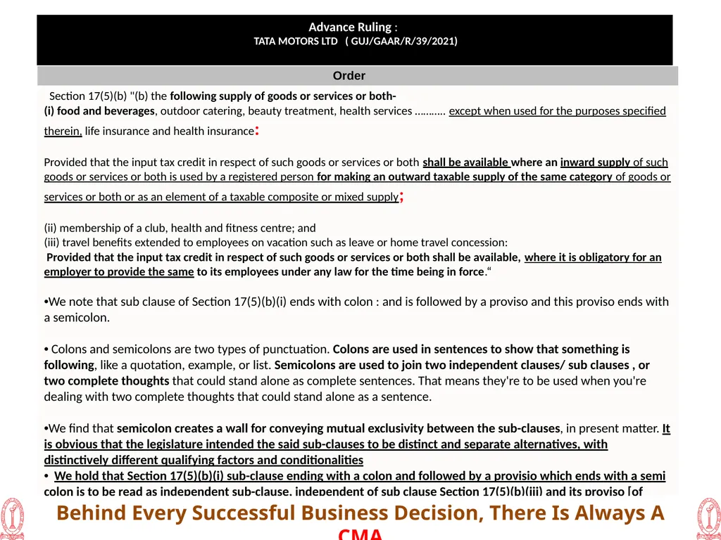 Recent Developments in Litigation ( GST) 20th - slide 22 of 24