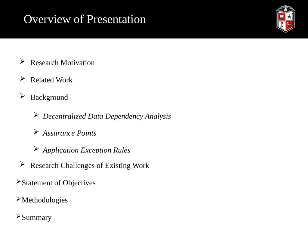 A Robust Web Service Composition Model with - slide 2 of 34