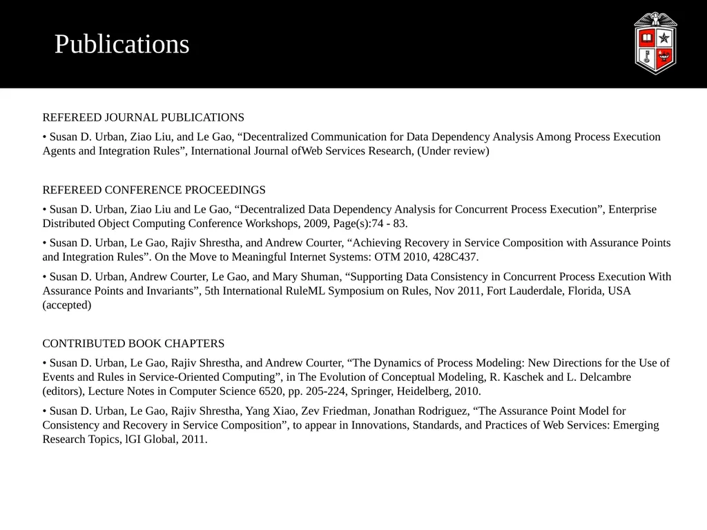 A Robust Web Service Composition Model with - slide 29 of 34