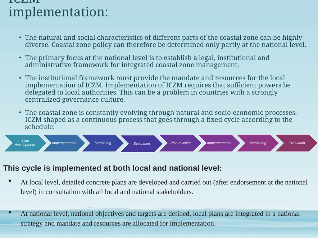 Integrated Coastal Zone Management & Exclusive - slide 4 of 10